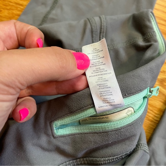 Ivivva gray leggings size 10 - Picture 6 of 6